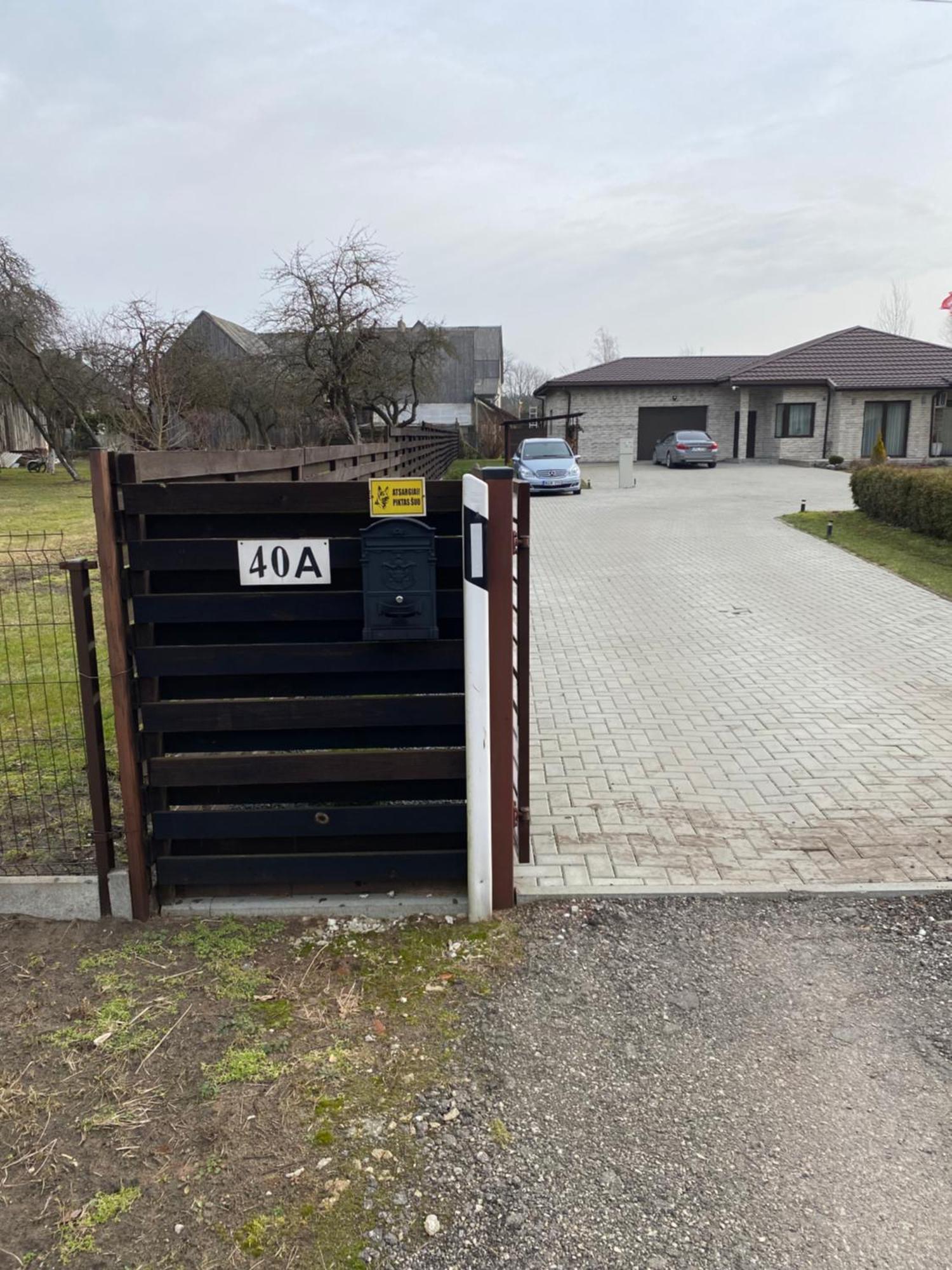 Privatus Namas Apartment Silute Exterior photo